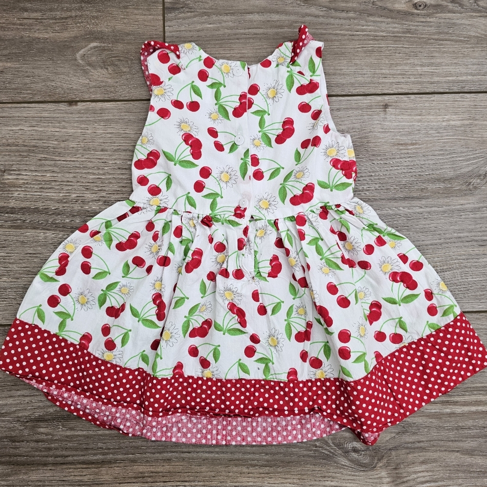 3 Summer Dresses Baby Toddler 12 Months - Picture 3 of 11